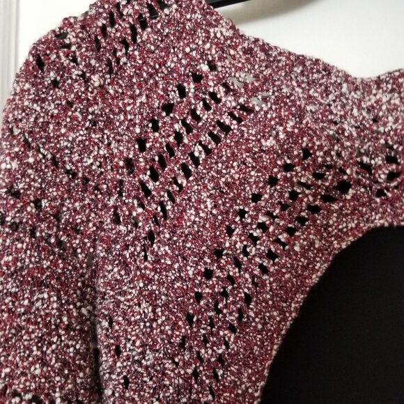 Rag and Bone Red Heart Knit Dress w/ Cut O… - Picture 9 of 10